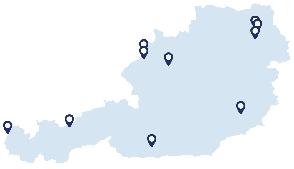Delegaciones de DSV en Austria
